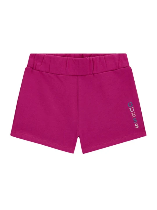 Zdjęcie produktu Guess Szorty sportowe K6GD03 KA6R4 Różowy Regular Fit