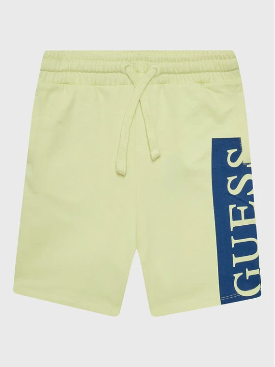 Zdjęcie produktu Guess Szorty sportowe L3GD03 KA6R0 Żółty Relaxed Fit