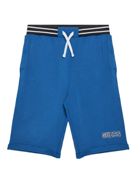 Zdjęcie produktu Guess Szorty sportowe L5GD12 KA6R4 Niebieski Oversize