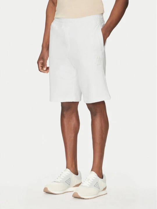 Zdjęcie produktu Guess Szorty sportowe M5GD10 KCN01 Biały Regular Fit