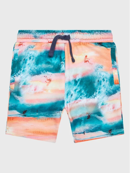 Zdjęcie produktu Guess Szorty sportowe N3GD04 KA6R3 Pomarańczowy Regular Fit