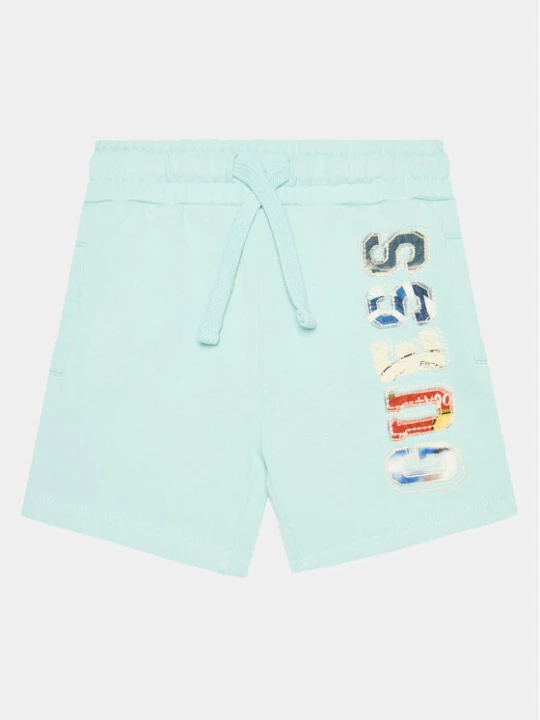 Zdjęcie produktu Guess Szorty sportowe N4GD04 KA6R3 Niebieski Relaxed Fit