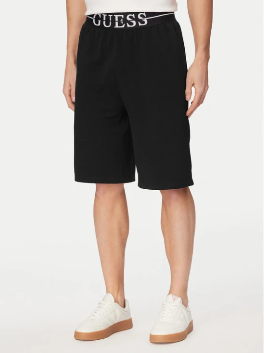 Zdjęcie produktu Guess Szorty sportowe U6GD00 KC241 Czarny Regular Fit