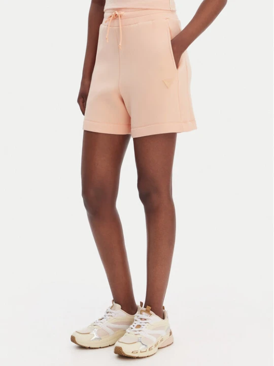 Zdjęcie produktu Guess Szorty sportowe V2YD10 K7UW2 Pomarańczowy Regular Fit