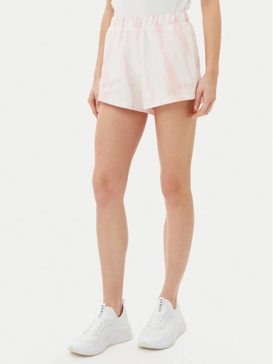 Zdjęcie produktu Guess Szorty sportowe V5GD11 KCRQ0 Różowy Relaxed Fit