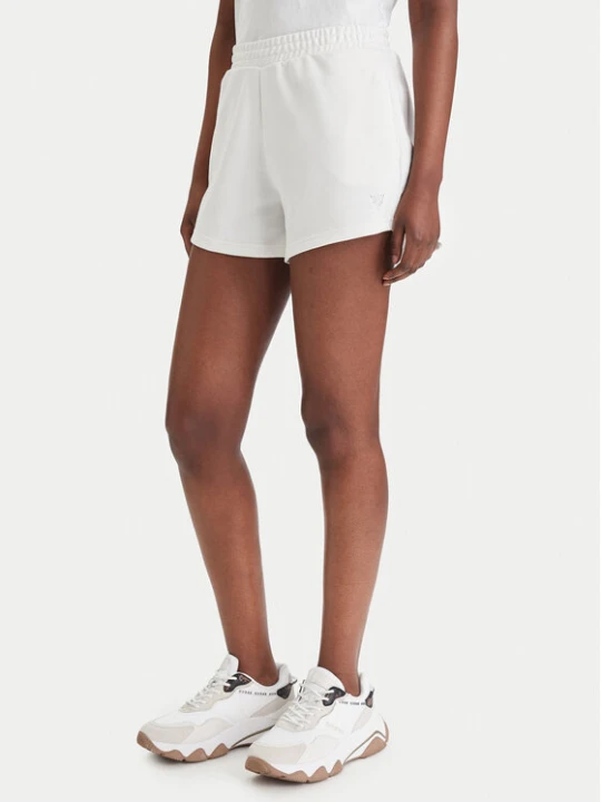Zdjęcie produktu Guess Szorty sportowe V6GD14 K3090 Biały Regular Fit