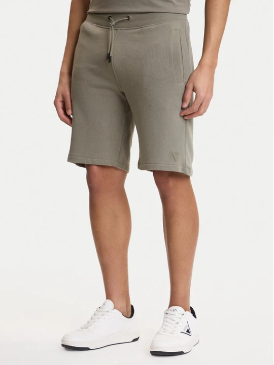 Zdjęcie produktu Guess Szorty sportowe Z2YD04 KAIJ1 Zielony Regular Fit
