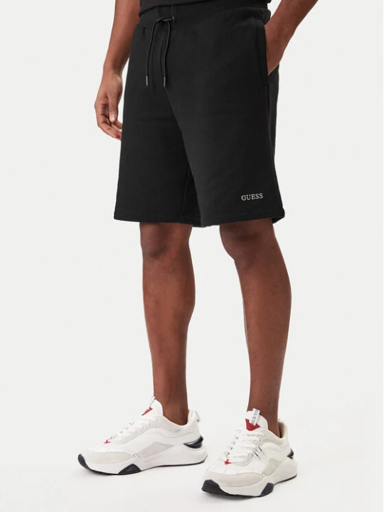 Zdjęcie produktu Guess Szorty sportowe Z6RD06 KAIJ1 Czarny Regular Fit