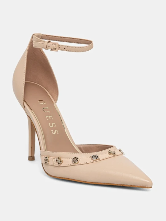 Zdjęcie produktu Guess szpilki NANAE beżowy