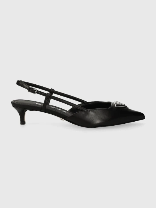 Zdjęcie produktu Guess szpilki skórzane JESSON czarny