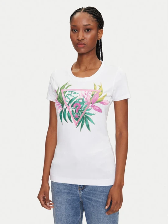 Zdjęcie produktu Guess T-Shirt 172941 Biały Classic Fit