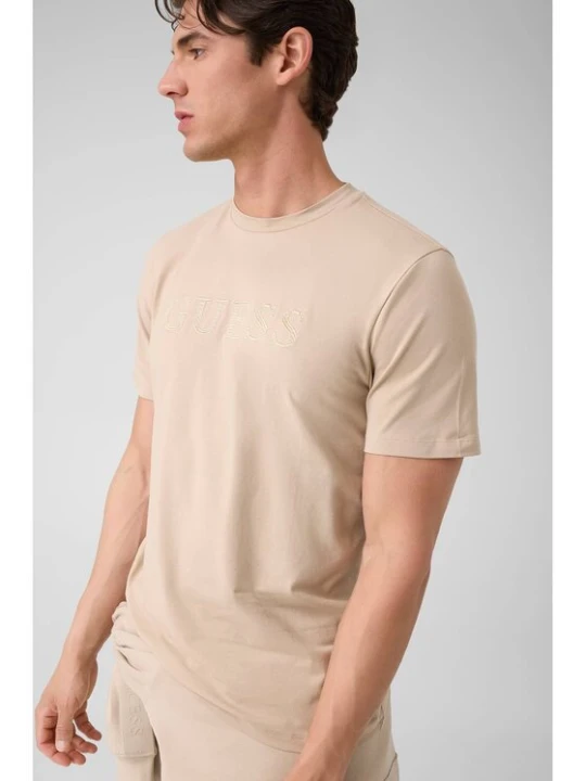 Zdjęcie produktu Guess T-Shirt Z6YI17 K4968 Beżowy Regular Fit
