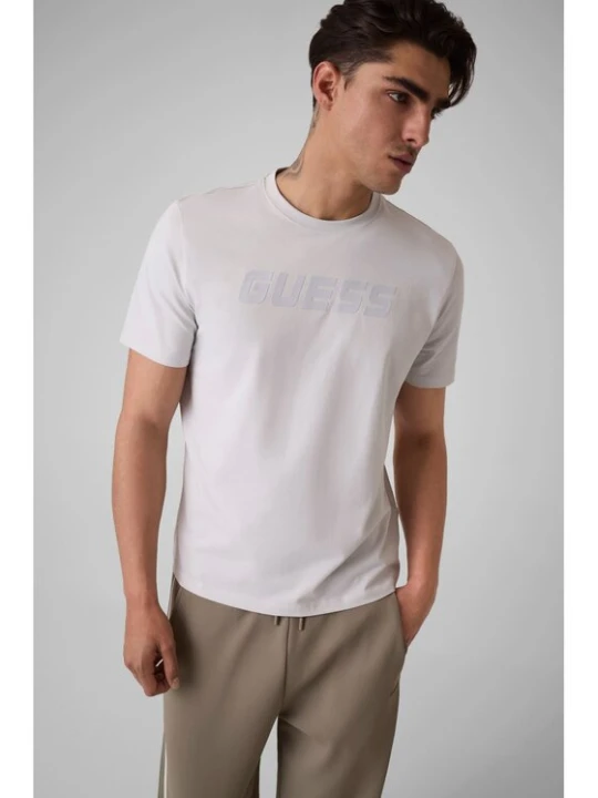 Zdjęcie produktu Guess T-Shirt Z6YI26 K5090 Szary jasny Regular Fit