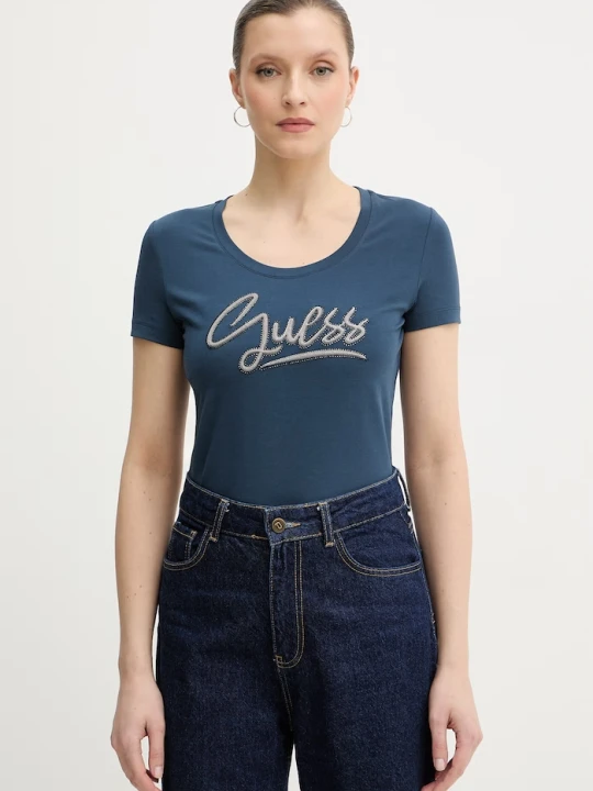 Zdjęcie produktu Guess t-shirt granatowy