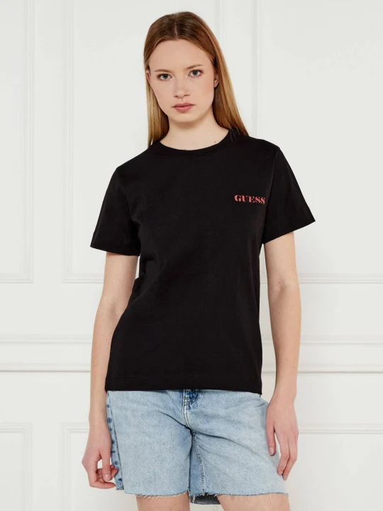 Zdjęcie produktu GUESS T-shirt AMERICAN | Regular Fit czarny