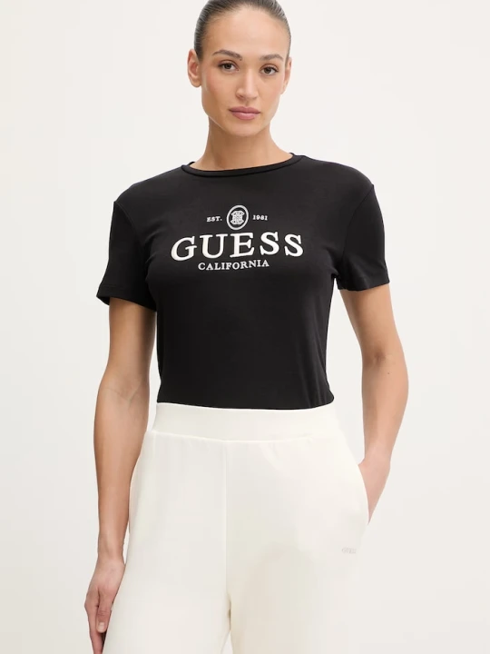 Zdjęcie produktu Guess t-shirt ARABELLA czarny