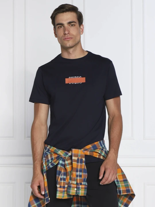 Zdjęcie produktu GUESS T-shirt ARDIS | Regular Fit granatowy
