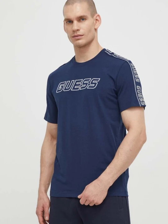 Zdjęcie produktu Guess t-shirt ARLO granatowy