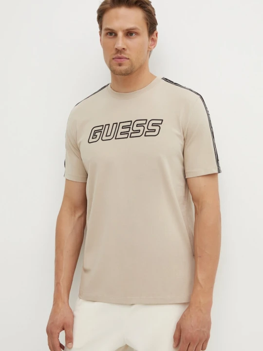 Zdjęcie produktu Guess t-shirt ARLO beżowy