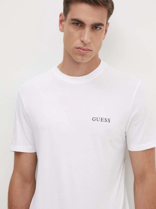 Zdjęcie produktu Guess t-shirt bawełniany 3-pack biały