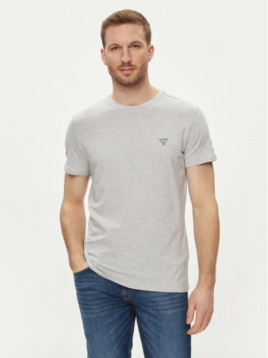 Zdjęcie produktu Guess T-Shirt Caleb U97M00 KCD31 Szary Slim Fit