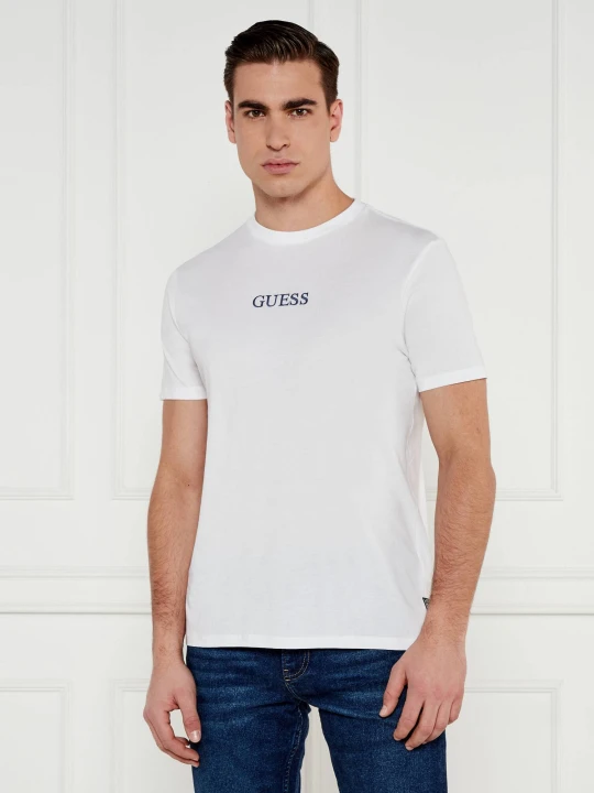 Zdjęcie produktu GUESS T-shirt CITY OF DREAM | Regular Fit biały