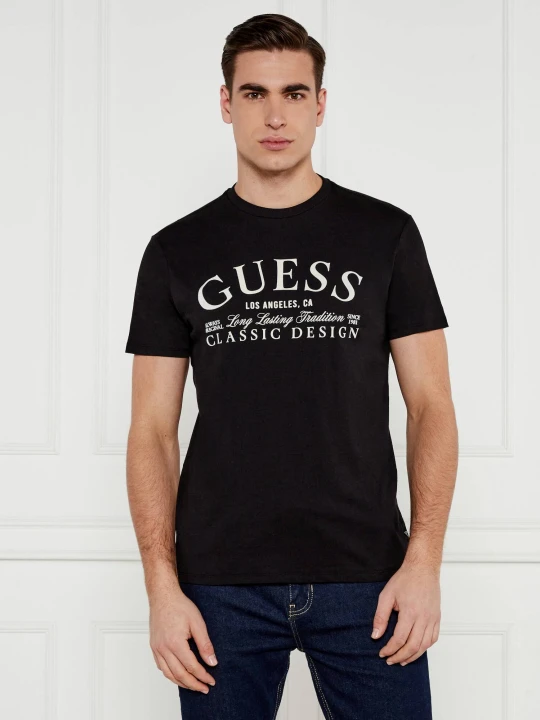 Zdjęcie produktu GUESS T-shirt CLASSIC | Regular Fit czarny