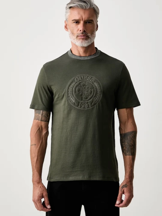 Zdjęcie produktu Guess T-shirt bawełniany zielony