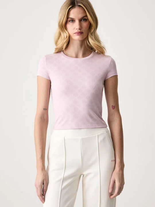 Zdjęcie produktu Guess T-shirt damski MARILU różowy