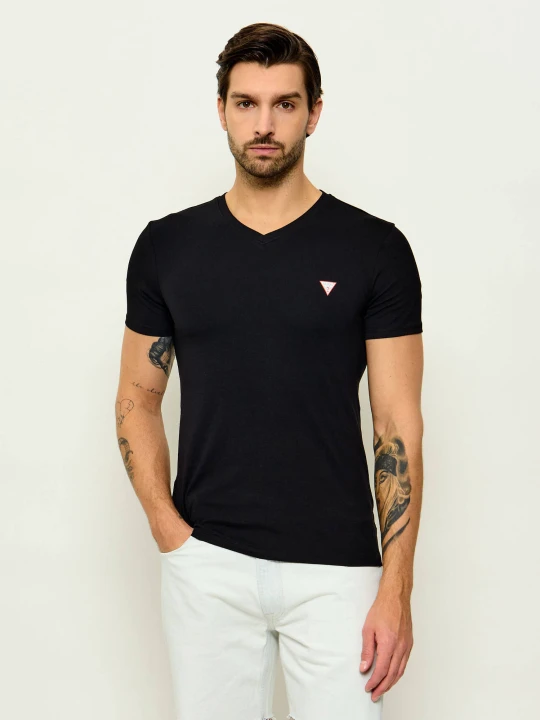 Zdjęcie produktu GUESS T-shirt | Extra slim fit czarny