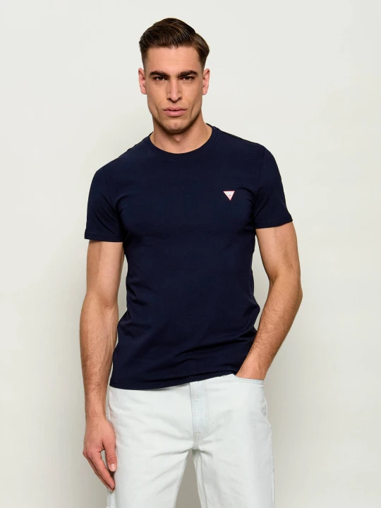 Zdjęcie produktu GUESS T-shirt | Extra slim fit granatowy