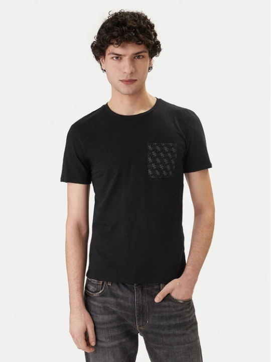 Zdjęcie produktu Guess T-Shirt F6GI12 K6XN4 Czarny Regular Fit