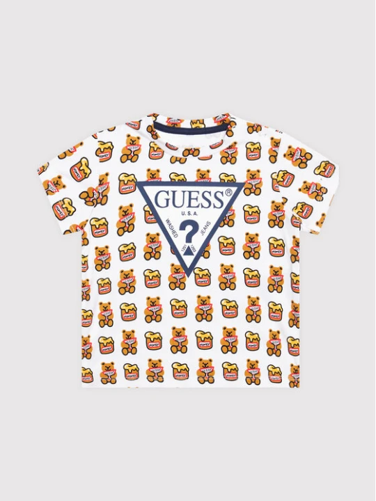 Zdjęcie produktu Guess T-Shirt H1YT00 K6YW1 Biały Regular Fit