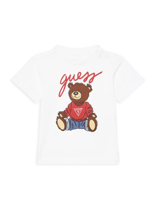Zdjęcie produktu Guess T-Shirt H4BT01 I3Z14 Biały Regular Fit