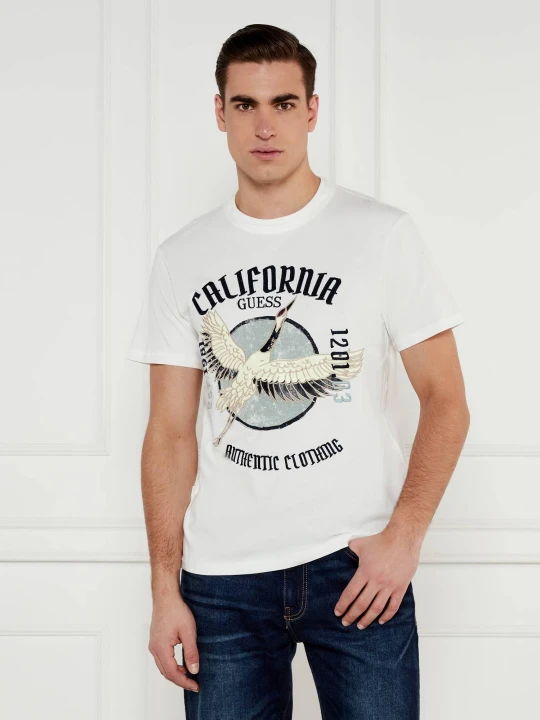 Zdjęcie produktu GUESS T-shirt HERON | Regular Fit biały