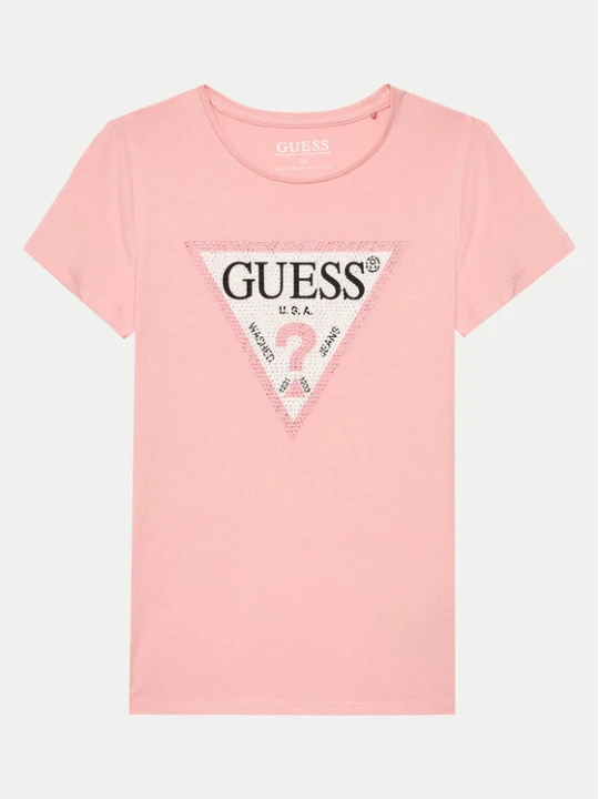 Zdjęcie produktu Guess T-Shirt J2YI51 K6YW1 Różowy Regular Fit