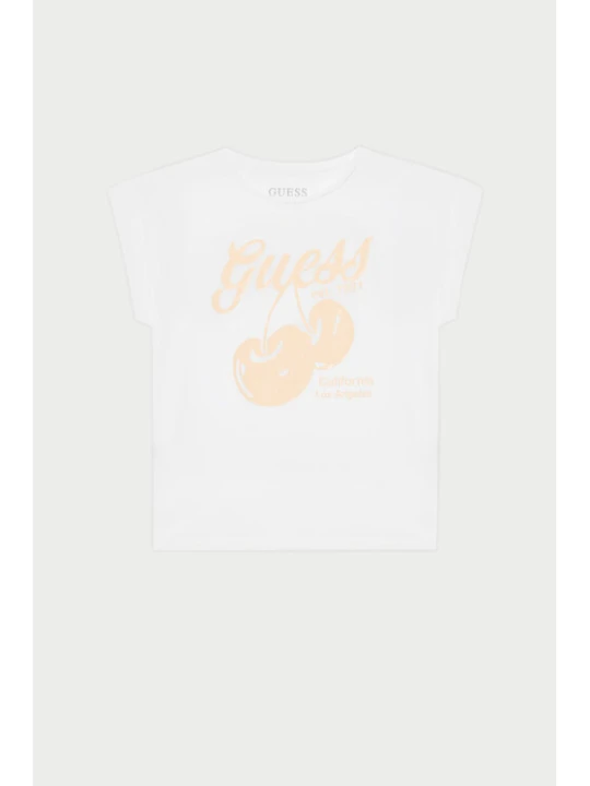 Zdjęcie produktu Guess T-Shirt J5GI00 K6YW4 Biały Regular Fit