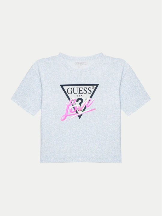 Zdjęcie produktu Guess T-Shirt J5GI10 K6YW4 Niebieski Regular Fit