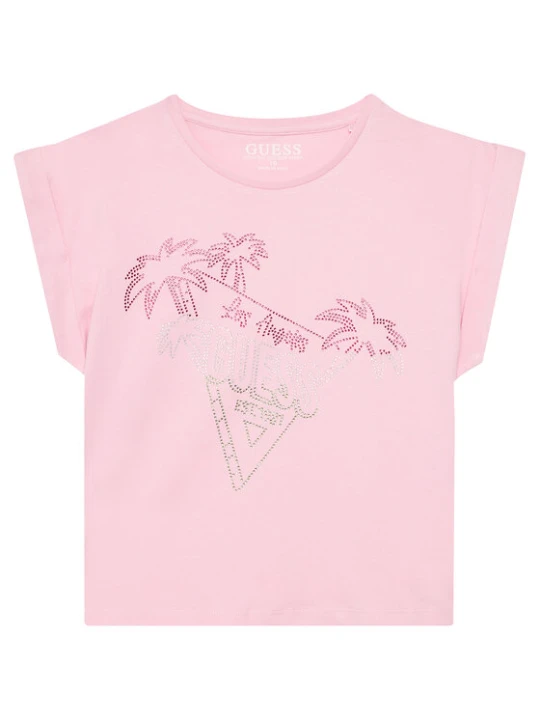 Zdjęcie produktu Guess T-Shirt J5GI32 K8HM4 Różowy Regular Fit