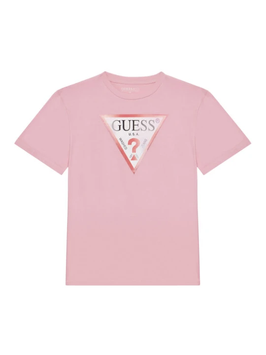 Zdjęcie produktu Guess T-Shirt J5GI34 K6YW4 Różowy Oversize