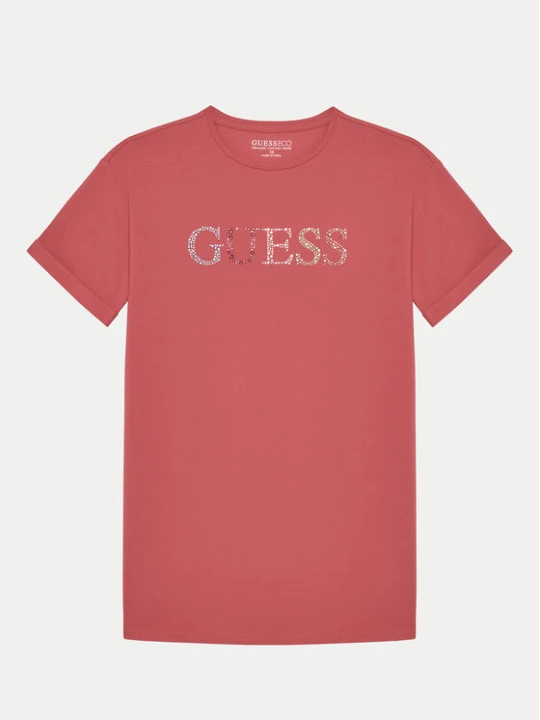 Zdjęcie produktu Guess T-Shirt J5GI38 J1314 Pomarańczowy Regular Fit