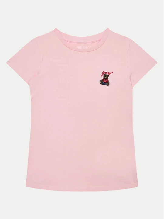 Zdjęcie produktu Guess T-Shirt J5RI44 J1314 Różowy Regular Fit