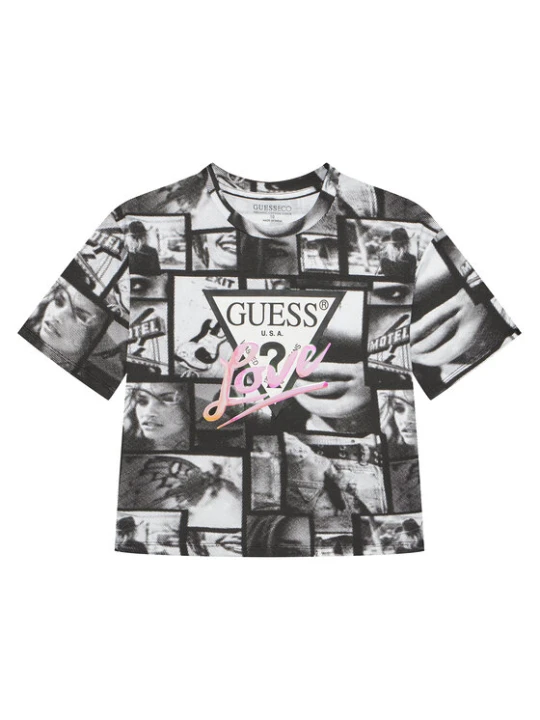 Zdjęcie produktu Guess T-Shirt J5YI07 K6YW4 Czarny Regular Fit