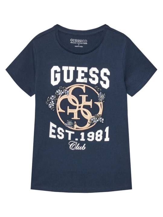 Zdjęcie produktu Guess T-Shirt J5YI25 K6YW4 Granatowy Regular Fit