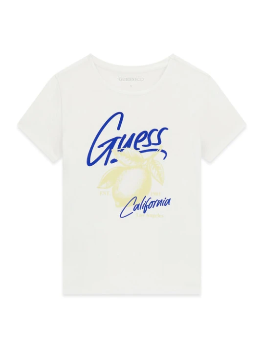 Zdjęcie produktu Guess T-Shirt J6GI01 K6YW4 Biały Regular Fit