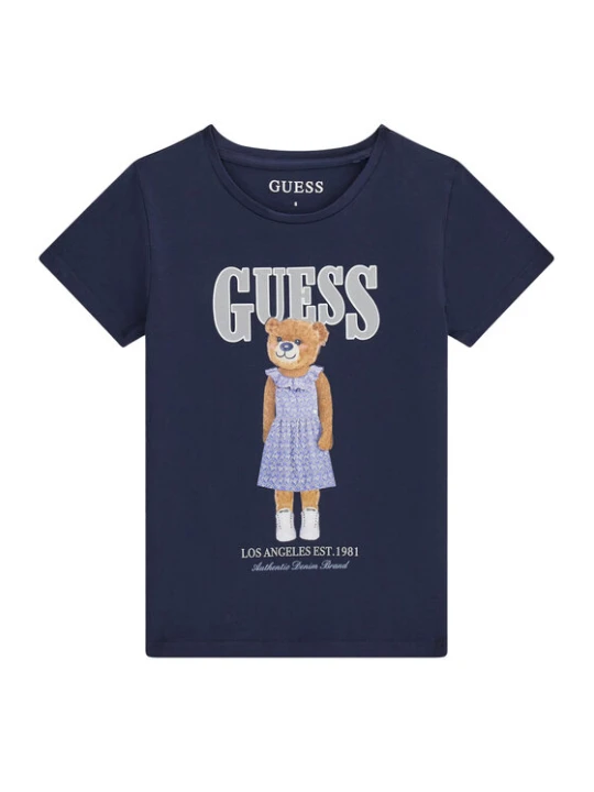 Zdjęcie produktu Guess T-Shirt J6GI04 K6YW4 Granatowy Regular Fit