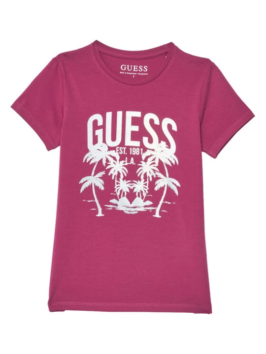 Zdjęcie produktu Guess T-Shirt J6GI14 K6YW4 Różowy Regular Fit