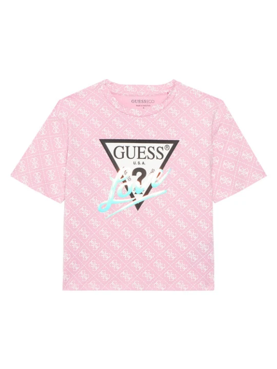 Zdjęcie produktu Guess T-Shirt J6RI08 K6YW4 Różowy Regular Fit