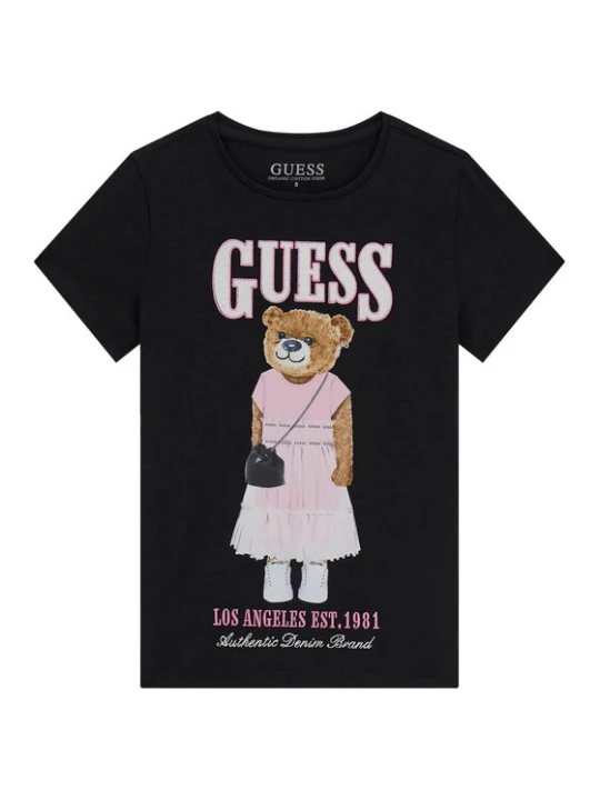 Zdjęcie produktu Guess T-Shirt J6RI10 K6YW4 Czarny Regular Fit