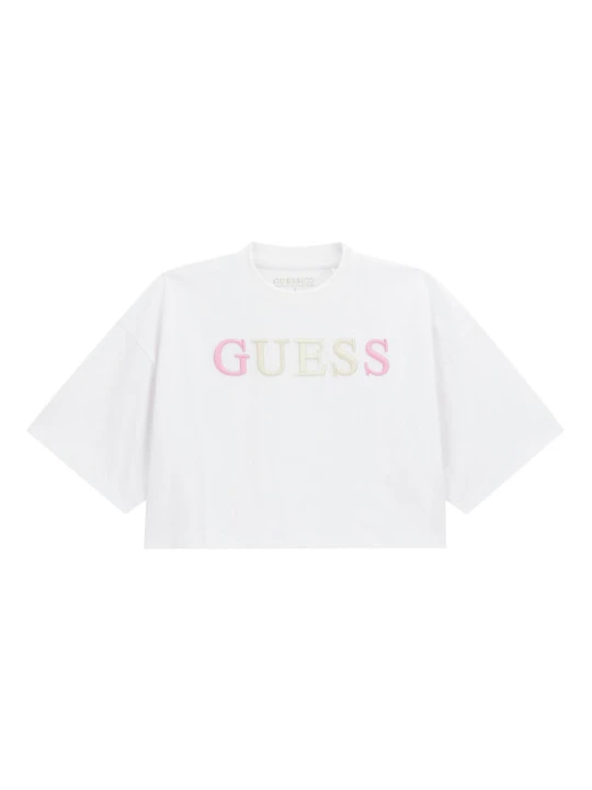 Zdjęcie produktu Guess T-Shirt J6RI11 KCNQ4 Biały Oversize